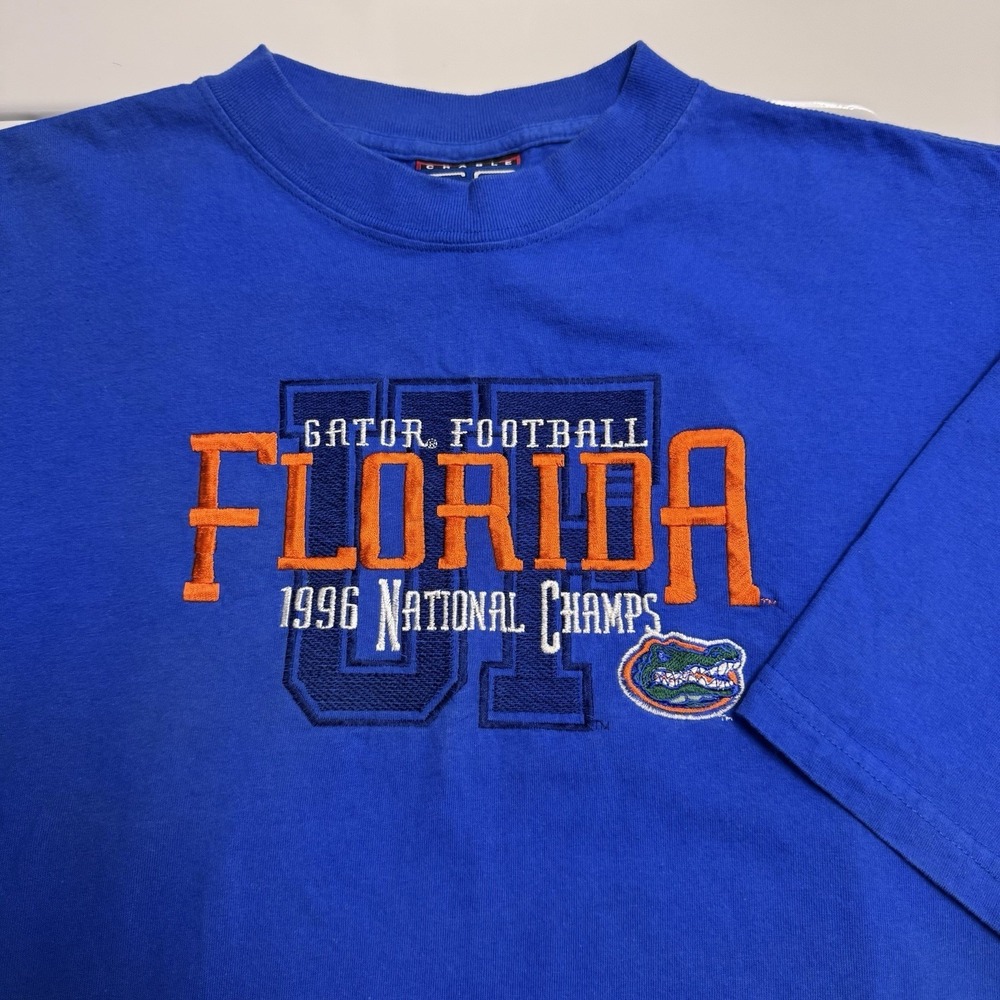 Vintage Florida Gators 1996 Football National Championship T-Shirt Size XL